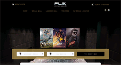 Desktop Screenshot of flikcinemas.com